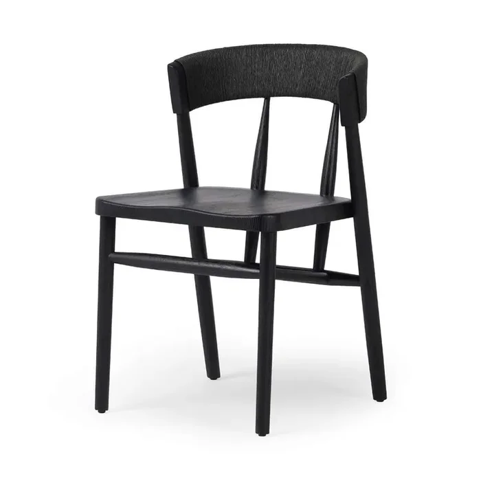 Four Hands – Allston – Buxton Dining Chair-Black Oak – 231882-008