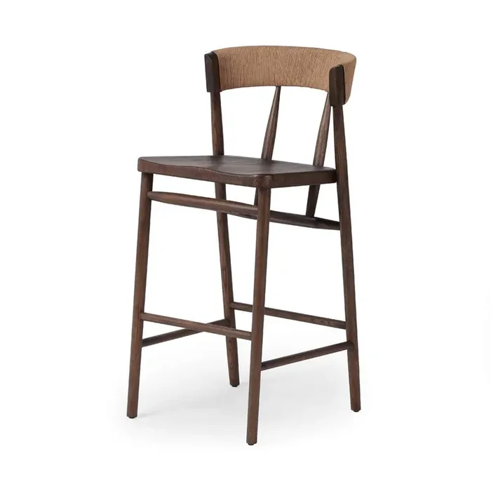 Four Hands – Allston – Buxton Stool-Drifted Oak-Bar – 232982-007
