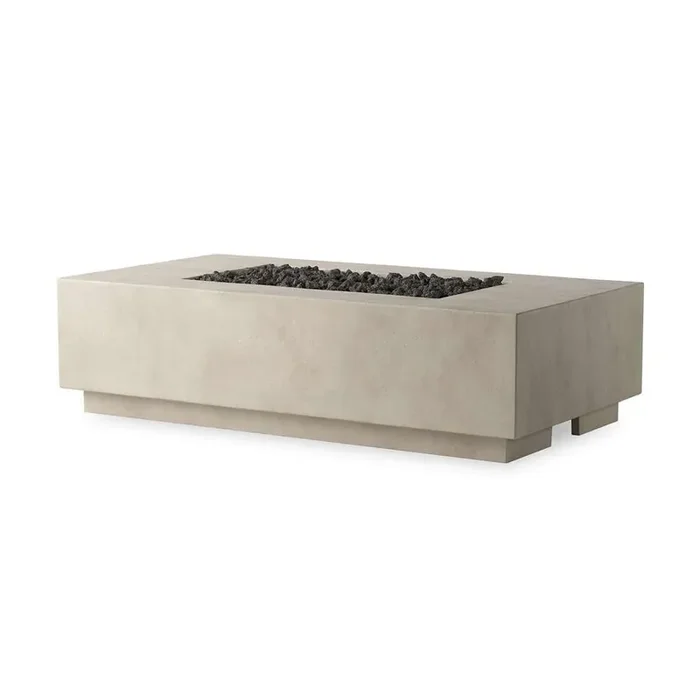 Four Hands – Falco – Kenton Outdoor Fire Table – Natural Concrete -Propane – 243852-001