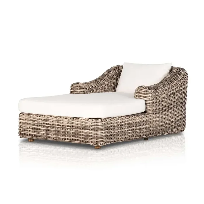 Four Hands – Messina Outdoor Chaise Lounge – Venao Ivory – 233662-002
