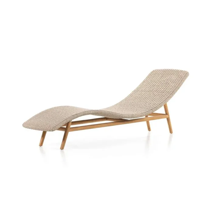 Four Hands – Portia Outdoor Chaise – Vintage White – 229227-002