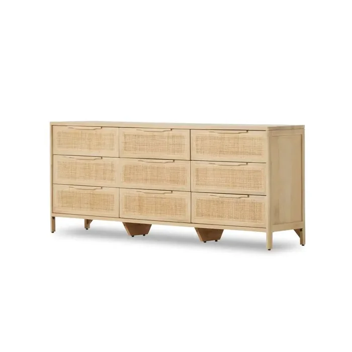 Four Hands – Prescott – Sydney 9 Drawer Dresser-Natural Mango – 238478-005