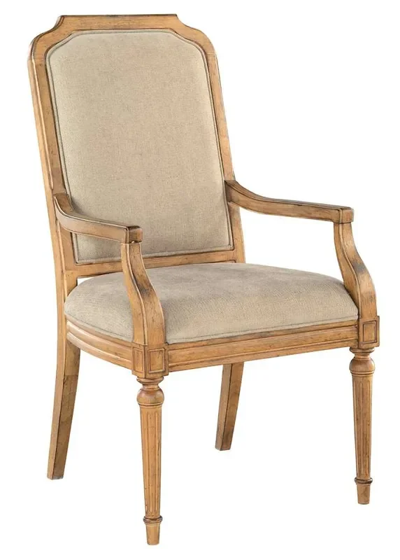 Hekman Furniture – Wellington Hall – Upholstered Dining Arm Chair – 23324