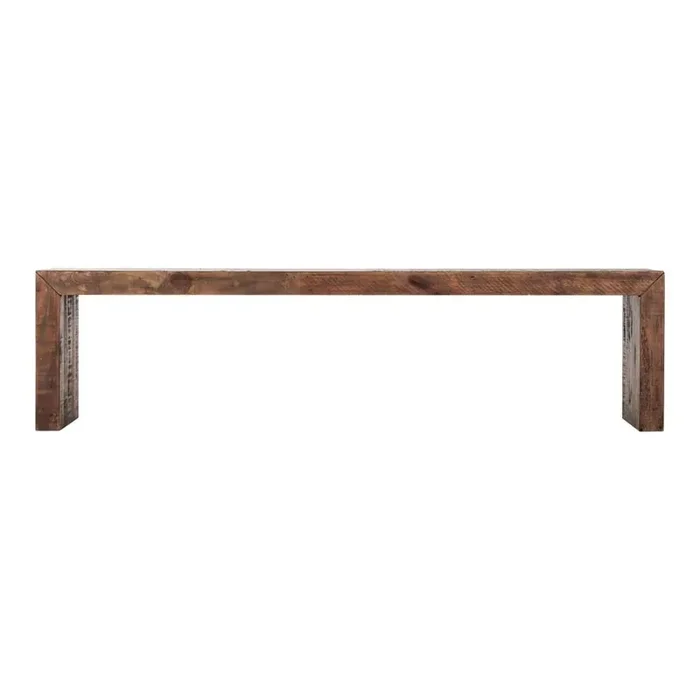 Henry & Mason – Vintage Bench Large in Light Brown – VIN-849-BRO-BEN-01