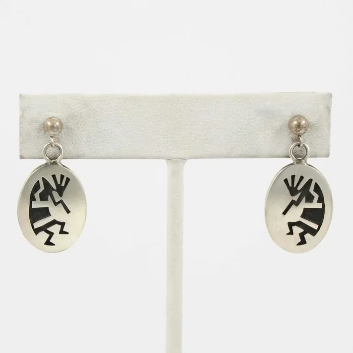 Hopi Flute Player Earrings