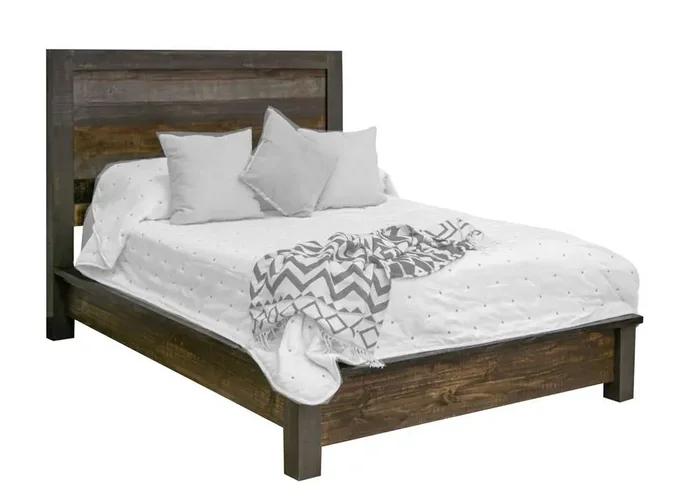 IFD – Loft Brown – Loft Brown Full Bed – IFD6441BED-F