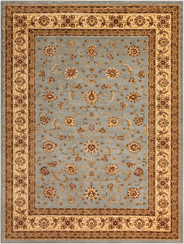 Jaipur Elegance Collection Area Rug – Nahargarh (Light Blue)