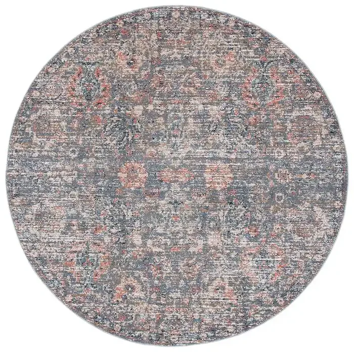 Lauren Ralph Lauren – Dundrum Rug – 6-7in X 6-7in Round – Navy / Rust