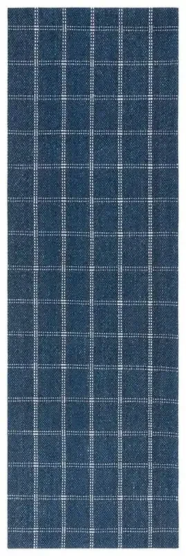 Lauren Ralph Lauren – Tamworth Check Rug – 2-6in X 6 – Navy