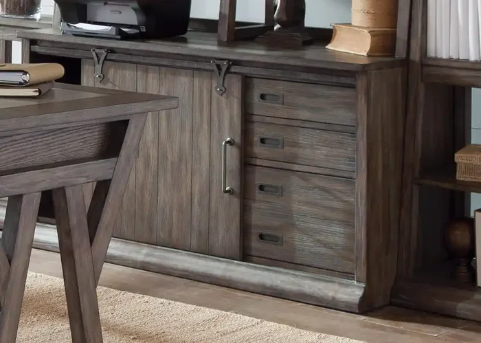 Liberty Furniture – Stone Brook Computer Credenza – 466-HO120