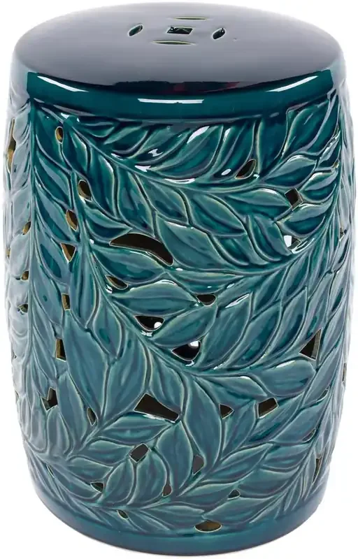 Livabliss – Achilles Garden Stool – Teal – AEH-003