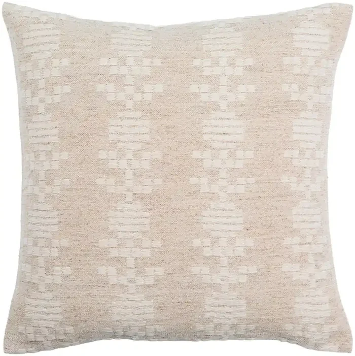 Livabliss – Elara 22″Lx22″W Accent Pillow – With Down Insert – EAR001-2222D