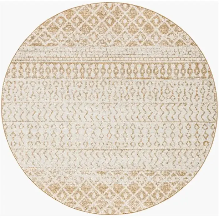 Livabliss – Elaziz 710inx710in Machine Woven Rug – ELZ2367-710RD_CLOSEOUT