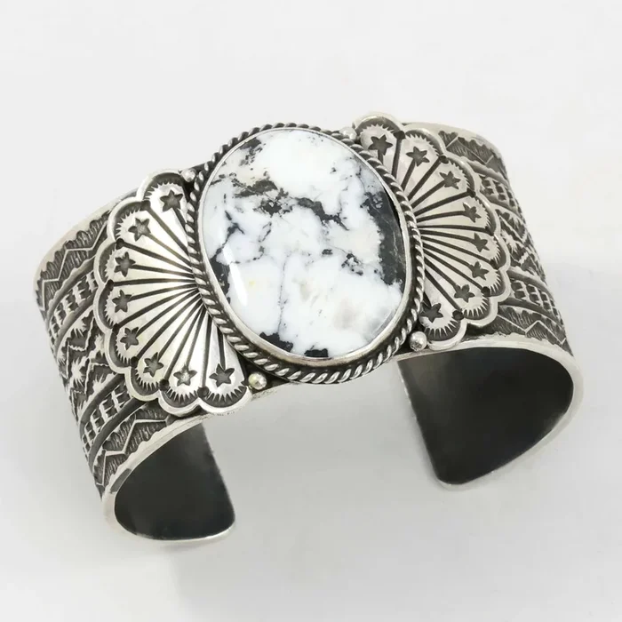 White Buffalo Cuff