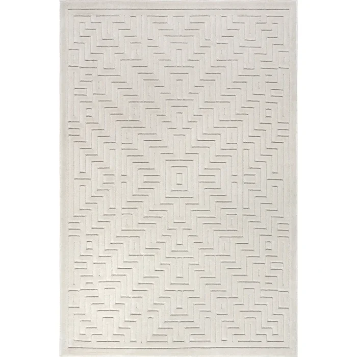 Zinnia Geometric Indoor/Outdoor Area Rug